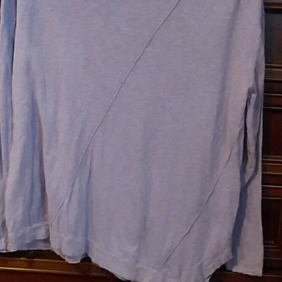 Purejill Lilac Asymmetrical Top - Picture 3 of 4